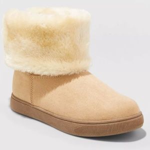 Girls' Liah Convertible Shearling Boots